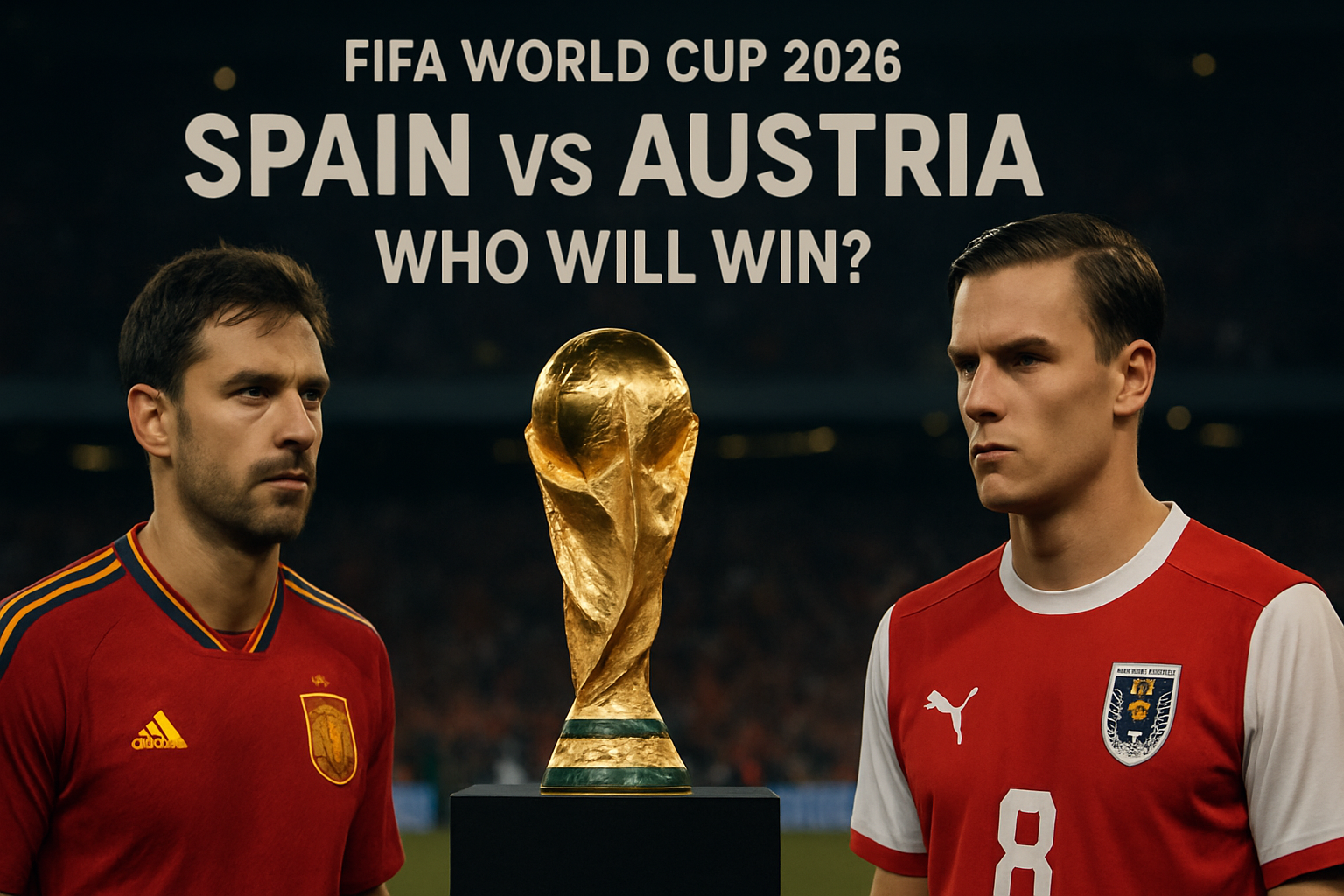 News 8 Spain vs Austria World Cup 2026 Prediction Narrow Win
