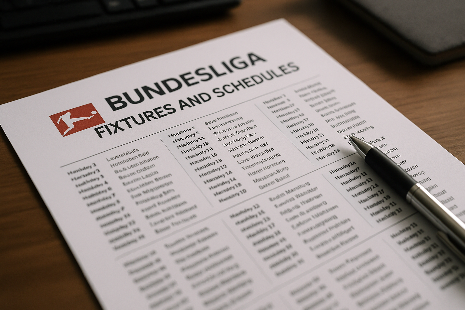 Bundesliga 2026/27 Schedule Key Fixtures and Signals